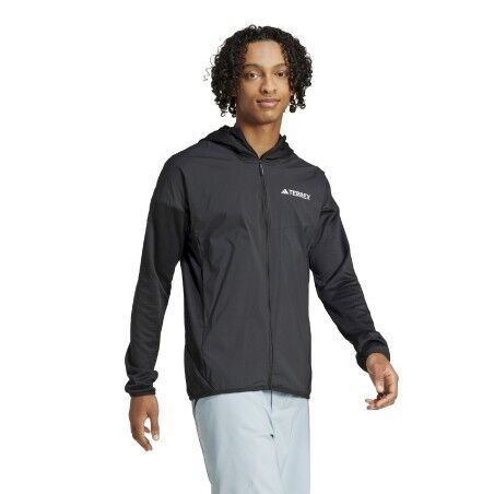 adidas Xperior Wind Fleece Hoody Giacca in pile Uomo Hardloop