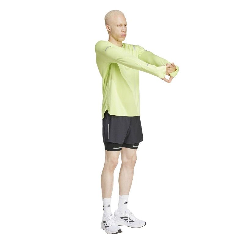 adidas Ultimate Hivis 2N1 - Pantaloncini da running - Uomo | Hardloop