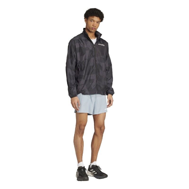 adidas Multi Print Wind Jacket - Running jacket - Men's | Hardloop