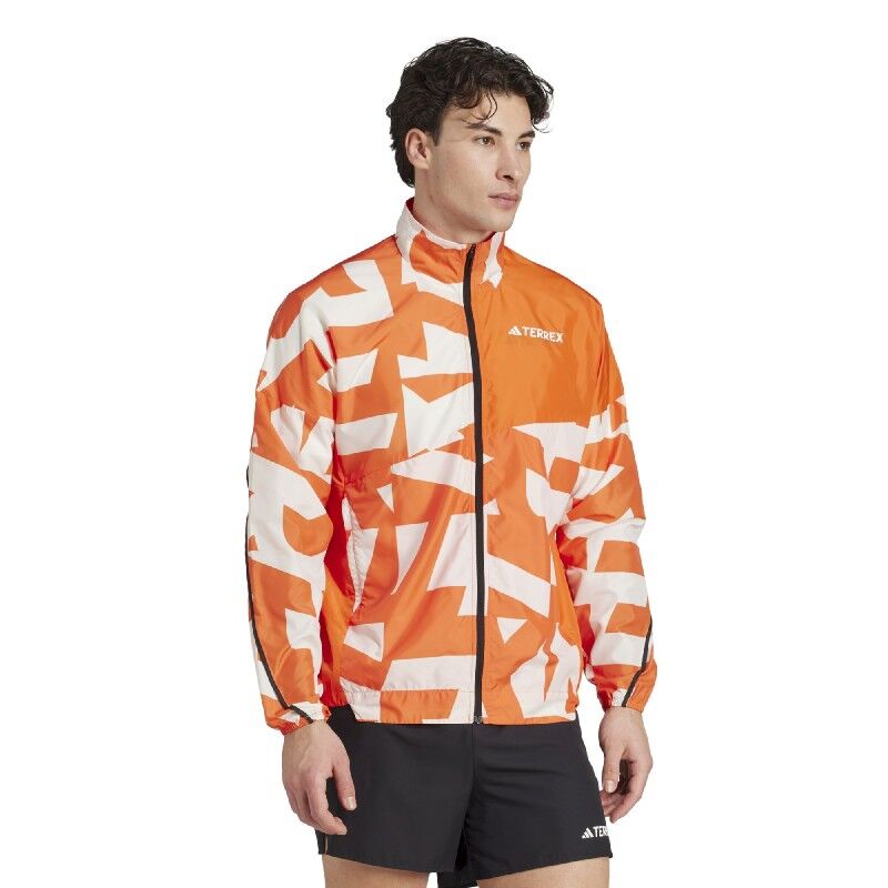 adidas Multi Print Wind Jacket - Running jacket - Men's | Hardloop