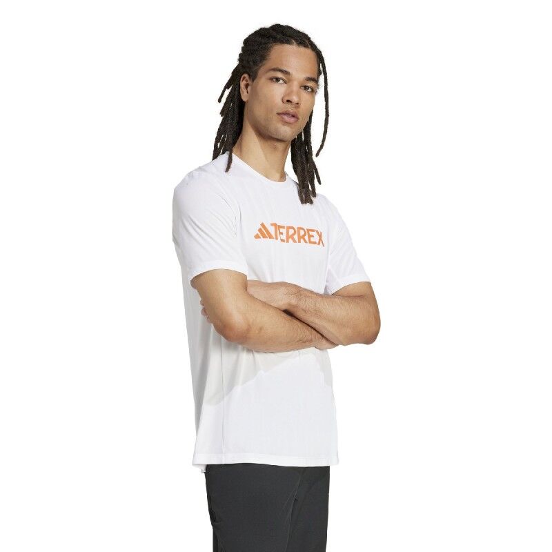 adidas Multi Log Tech T - T-Shirt - Herren | Hardloop