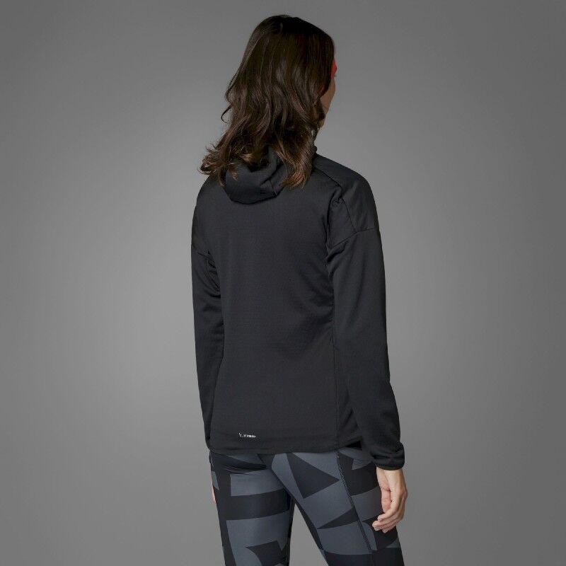 adidas Xperior Wind Fleece Hoody - Bluza polarowa damska | Hardloop