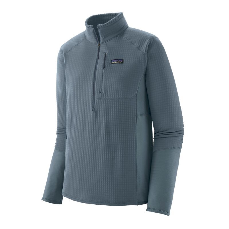 Patagonia Regulator R1 Pullover 40107FA11, Half-Zip Fleece Pullover, Men's Size L polyester green type Vintage Second Hand