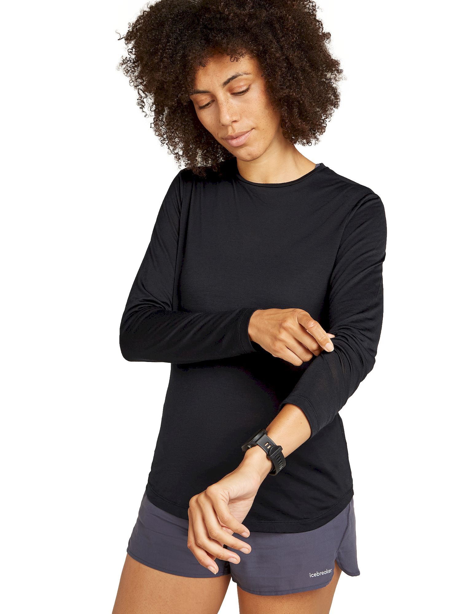 icebreaker Merino 125 Cool-Lite Sphere III LS Tee - Maglia merino - Donna | Hardloop