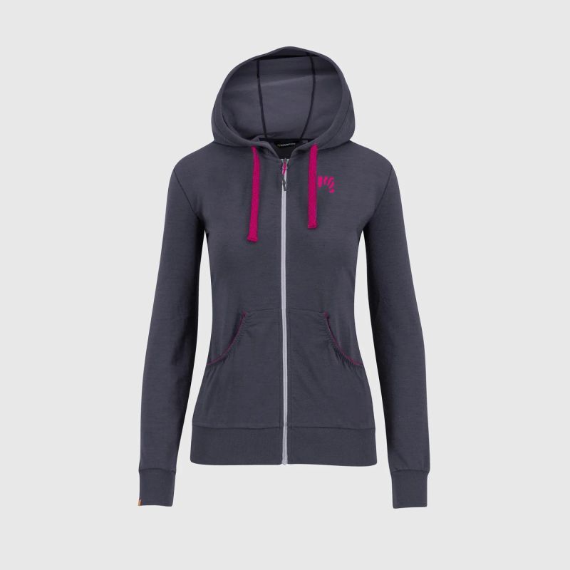 Karpos Coppolo Merino Full Zip Hoodie - Merino hoodie - Women's | Hardloop