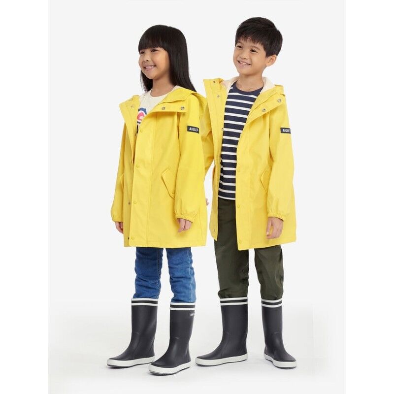 Giacca Antipioggia Per Bambini - 100% Poliestere, Lavabile, Certificata GRS, Con Cerniera - Foto 10