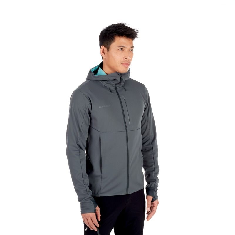 Mammut Ultimate V SO Hooded Jacket - Softshelltakki - Miehet