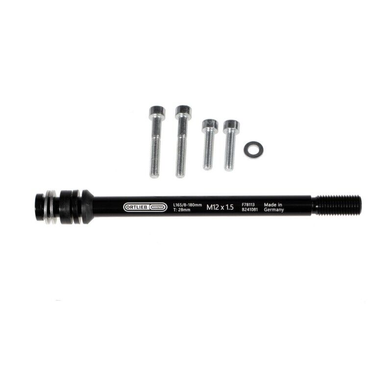 Ortlieb Thru Axle M6-Connector - Rear bike rack | Hardloop