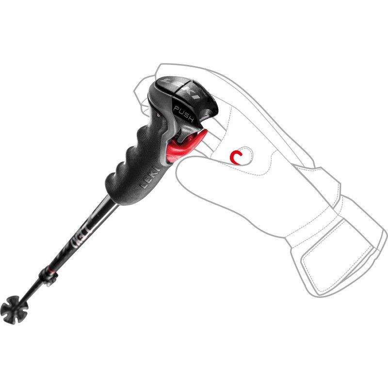 Leki Peak Vario 3D - Bastões ski | Hardloop