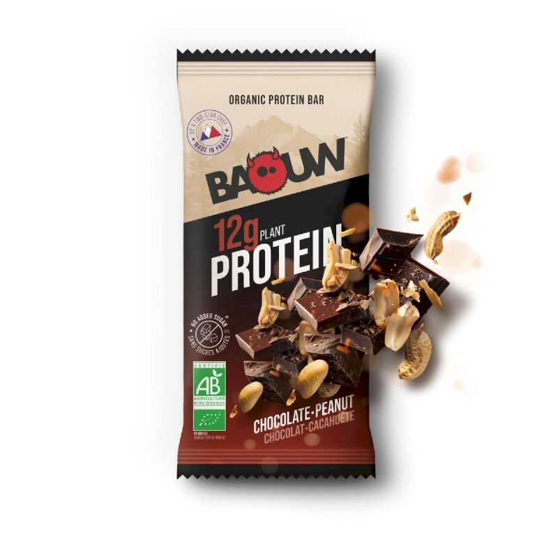 Baouw Chocolat-Cacahuètes - Baton energetyczny | Hardloop