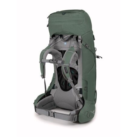 osprey ariel 55 ag backpack 55L Women's Backpacking Backpack, Ceramic Blue, WXS/S : Sports & Outdoors With its integrated and removable rain cover made from recycled material Help me price this bad