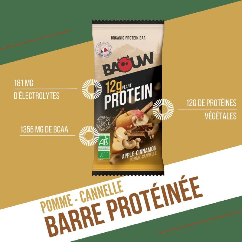 Baouw Pommes-Cannelle - Barra energética | Hardloop