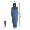 Millet Bossons 5° Reg - Saco-cama | Hardloop