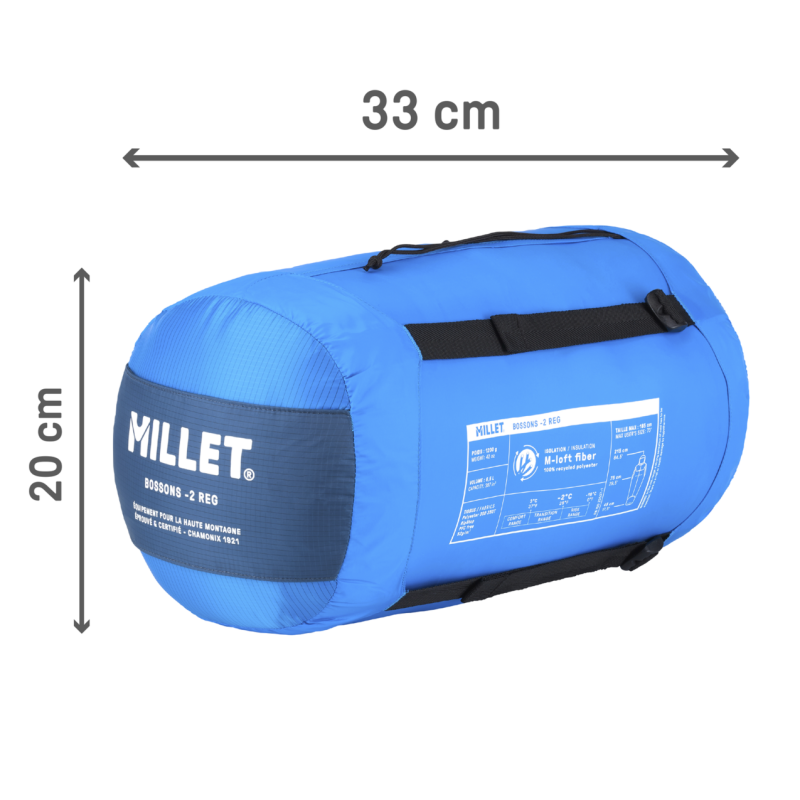 Millet Bossons -2° Reg - Makuupussi | Hardloop