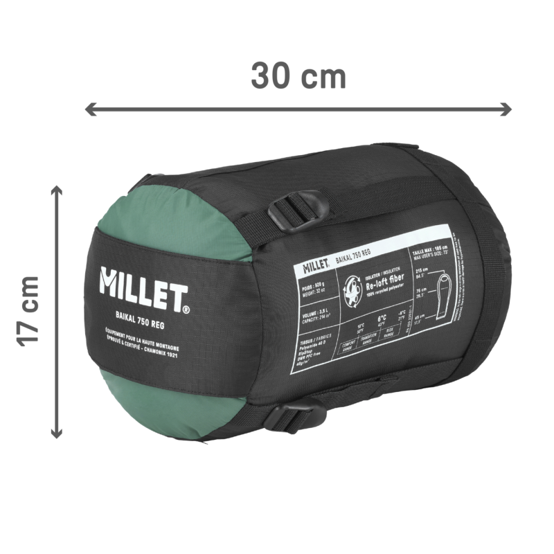 Millet Baikal 750 - Sac de couchage | Hardloop