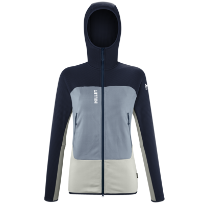 Fusion Grid Hoodie - Bluza polarowa damska