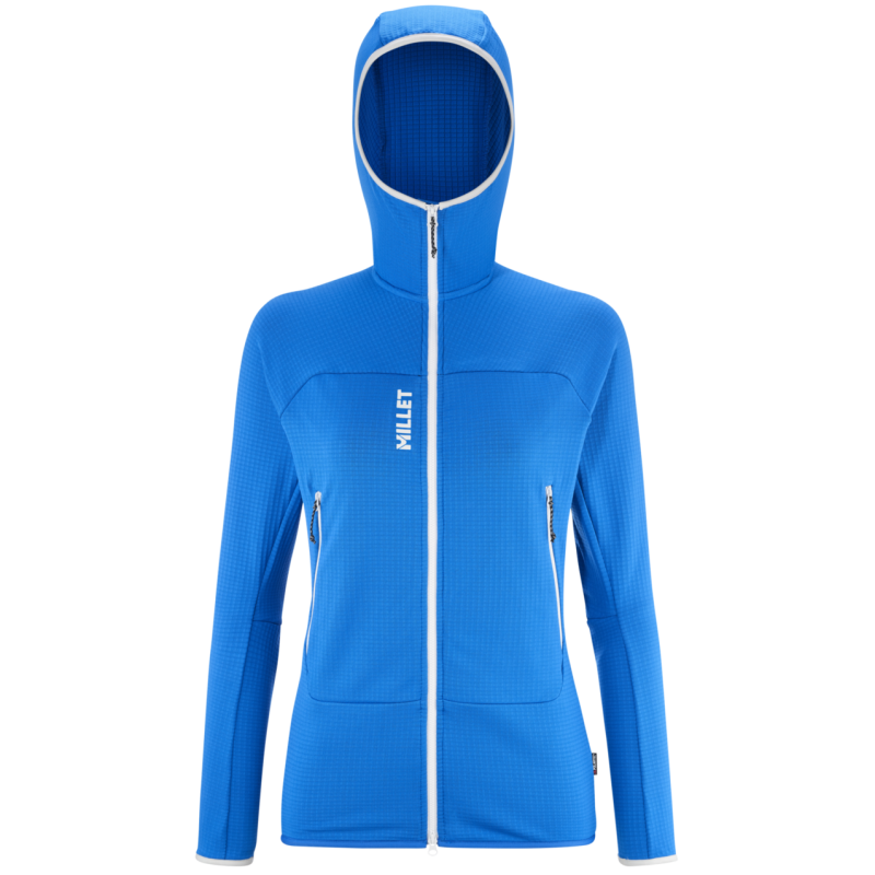 Millet Fusion Grid Hoodie - Polaire femme | Hardloop