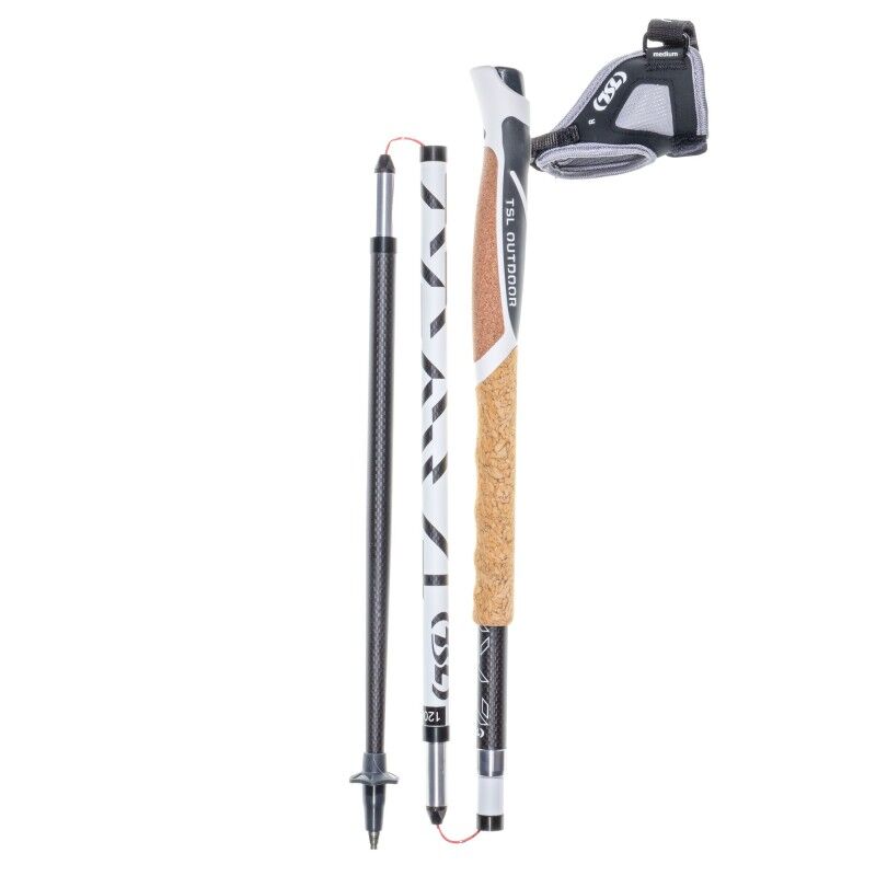 TSL Outdoor Trail Carbon 4 Magnetic Cork Cross - Laufstöcke | Hardloop
