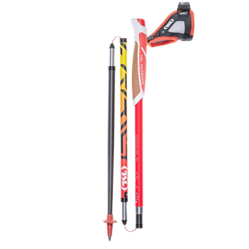 Trail Carbon 4 Magnetic Cork - Bastões de trail running