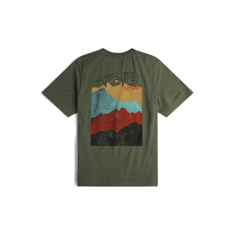 Topo Designs Perspective Tee S/S - T-paita - Miehet | Hardloop