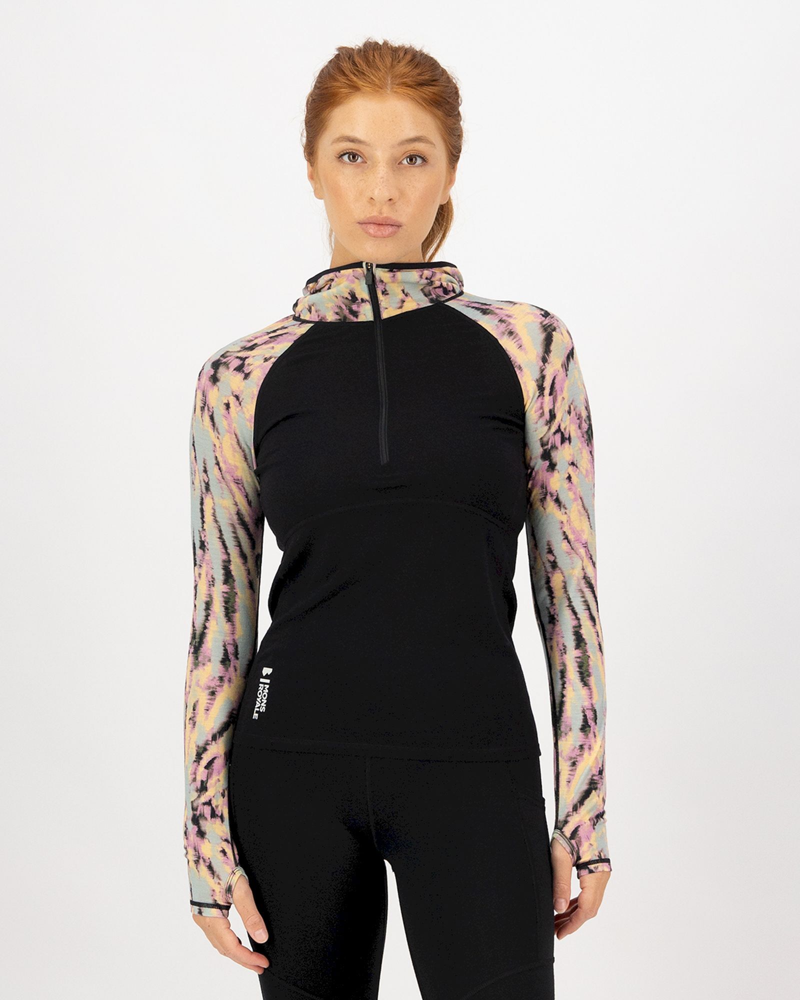 Mons Royale Bella Merino Long Sleeve Hood - Merino Wool Jersey - Women's | Hardloop