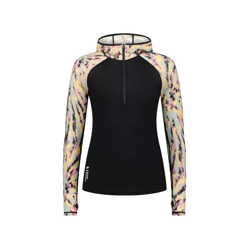 Mons Royale Bella Merino Long Sleeve Hood - Merinowolltrikot - Damen | Hardloop