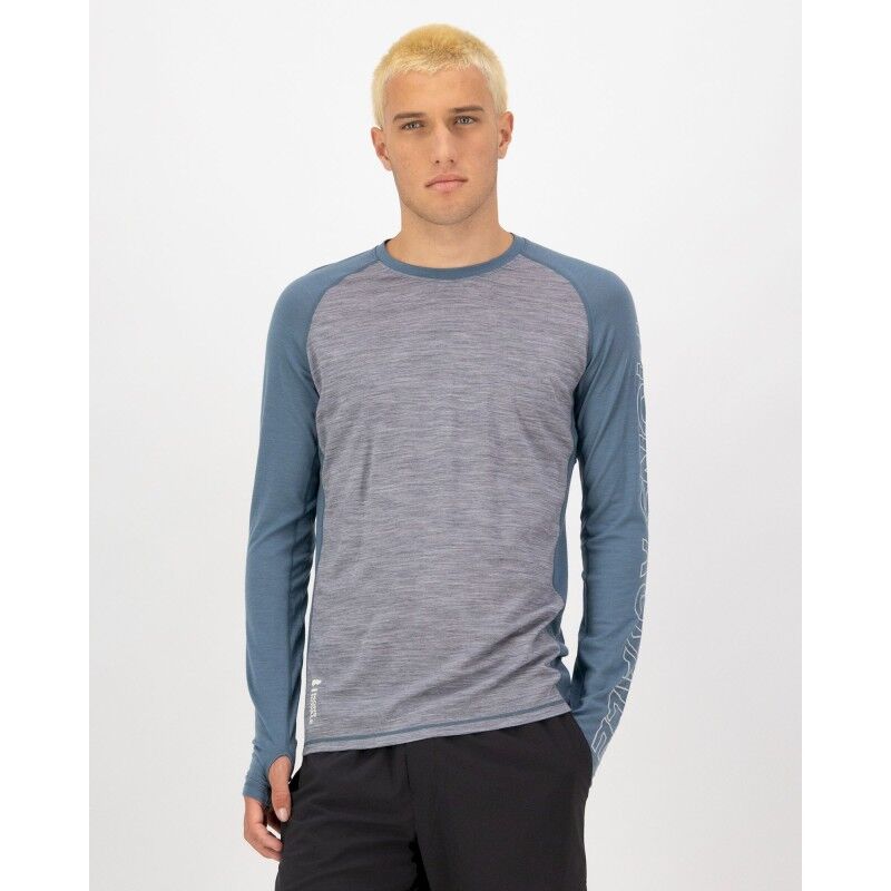Mons Royale Temple Merino Long Sleeve - Maillot thermique laine mérinos homme | Hardloop