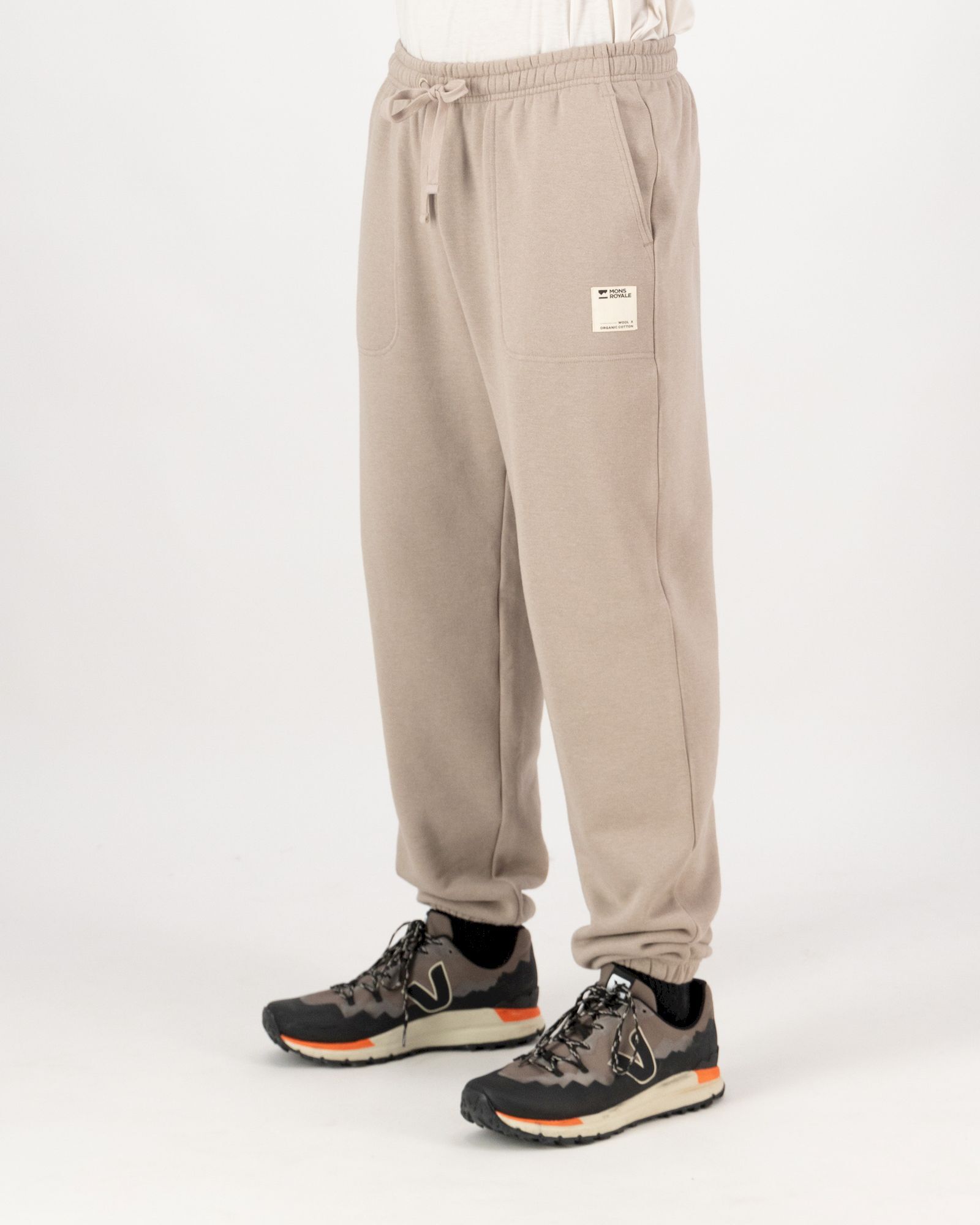 Mons Royale Verdant Merino Organic Cotton Sweatpants - Tracksuit bottom | Hardloop