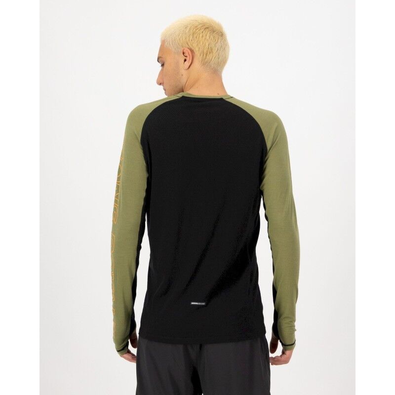 Mons Royale Temple Merino Long Sleeve - Merinowolltrikot - Herren | Hardloop