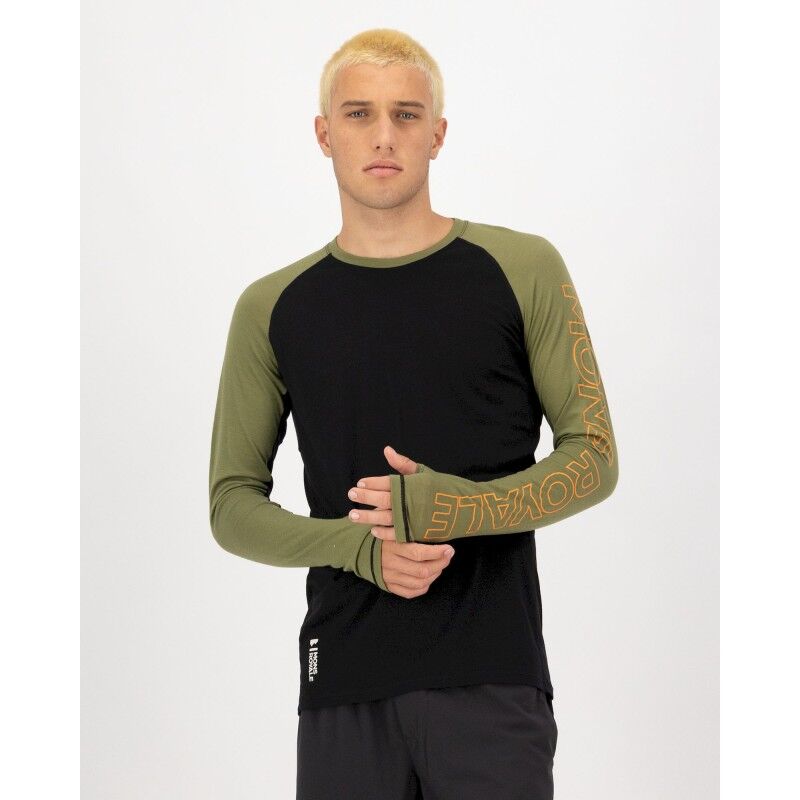 Mons Royale Temple Merino Long Sleeve - Merinowolltrikot - Herren | Hardloop