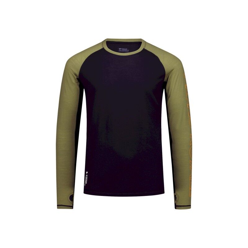 Mons Royale Temple Merino Long Sleeve - Merinowolltrikot - Herren | Hardloop