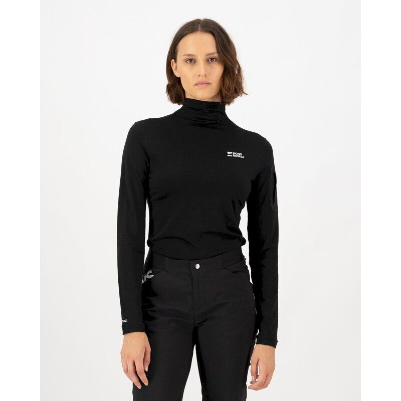 Mons Royale Diversion Merino Mock Neck Long Sleeve - Ropa interior merino - Mujer | Hardloop