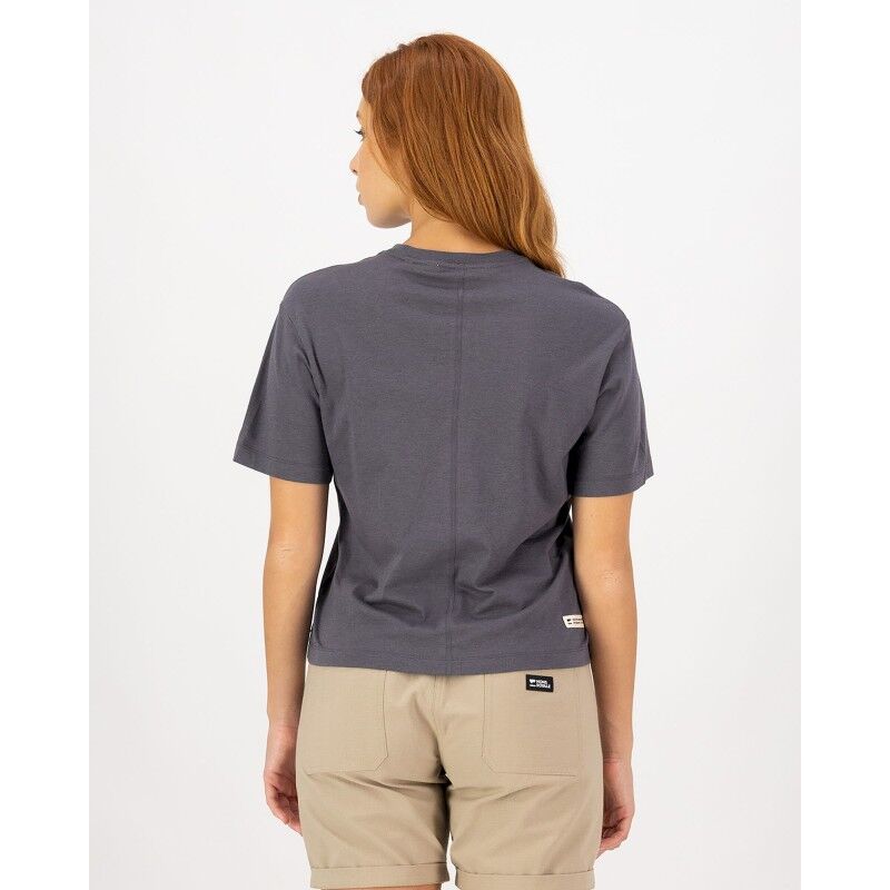 Mons Royale Yonder Merino Organic Cotton T-Shirt - Merino-t-paidat - Naiset | Hardloop