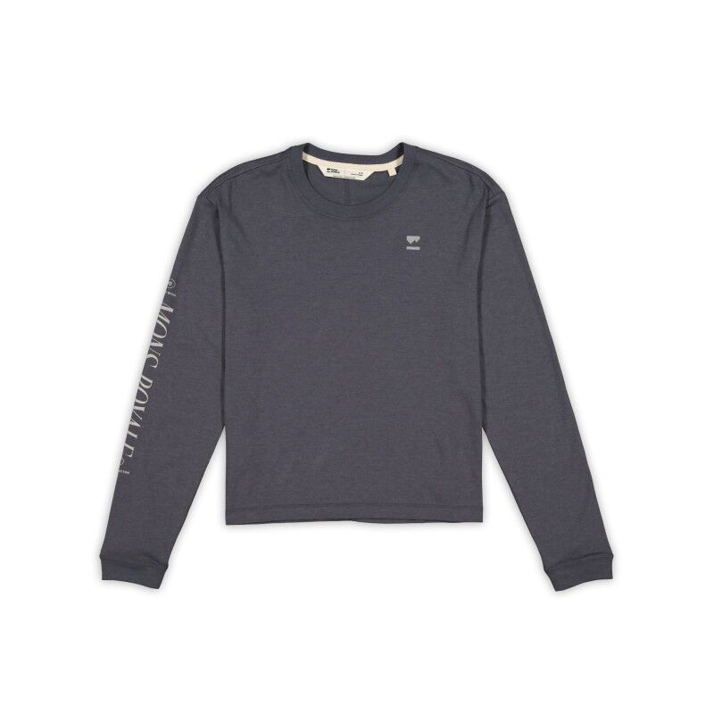Mons Royale Yonder Merino Organic Cotton Long Sleeve - Merino-shirt - Damer | Hardloop