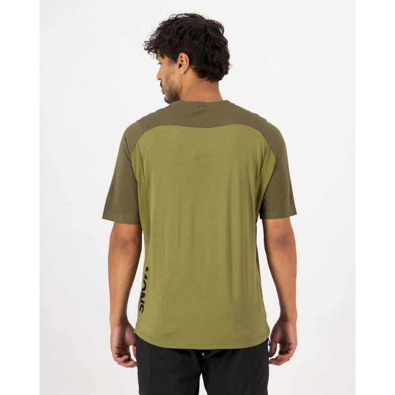 Mons Royale Diversion Merino Bike Jersey Short Sleeve - Merinoshirt - Herren | Hardloop