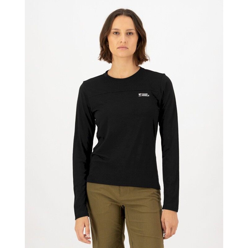 Mons Royale Diversion Merino Bike Jersey Long Sleeve - Merino-shirt - Damer | Hardloop