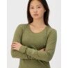 Mons Royale Zephyr Merino Tencel Long Sleeve - Maglia merino - Donna | Hardloop