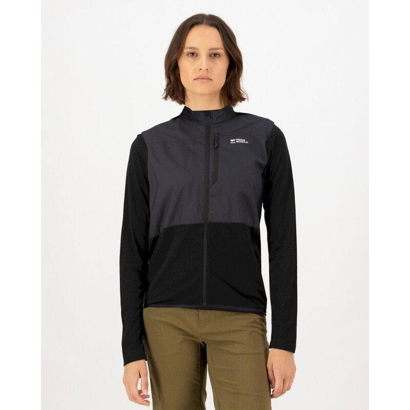 Mons Royale Diversion Merino Wind Vest - Fietsjack - Dames | Hardloop