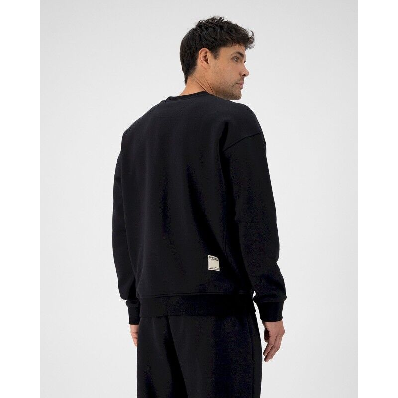 Mons Royale Verdant Merino Organic Cotton Crew - Merino hoodie | Hardloop