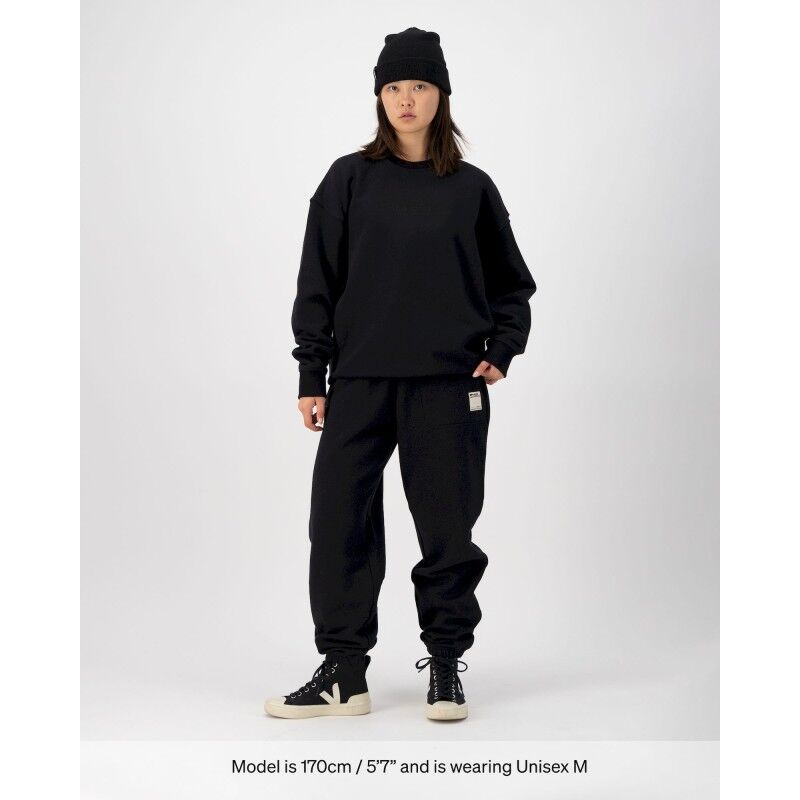 Mons Royale Verdant Merino Organic Cotton Crew - Merino hoodie | Hardloop