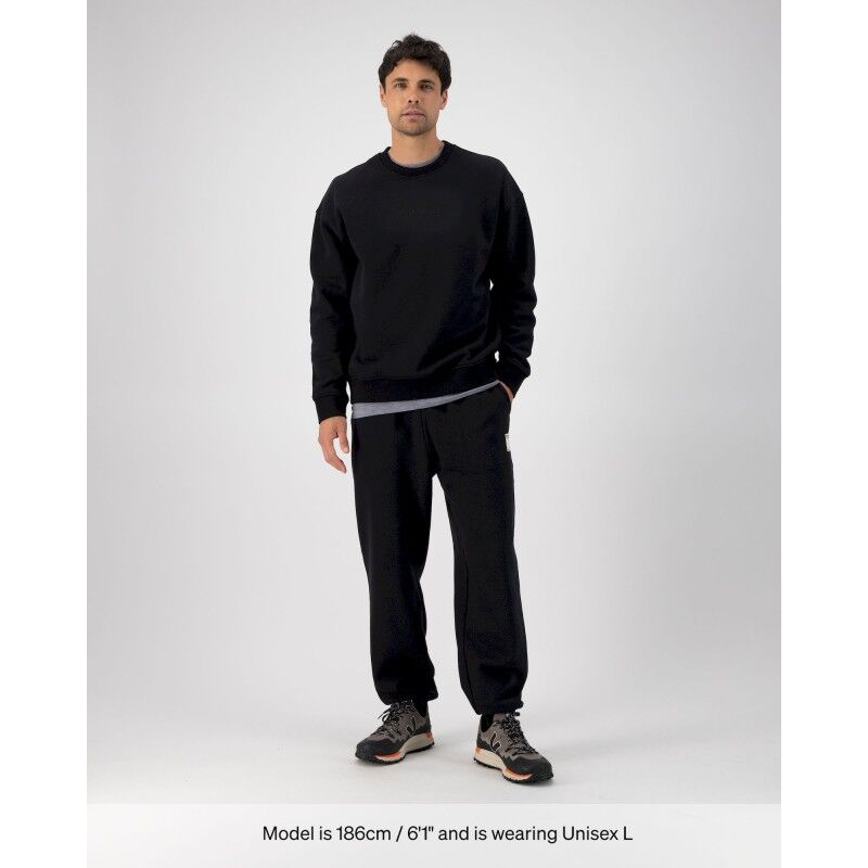 Mons Royale Verdant Merino Organic Cotton Crew - Merino hoodie | Hardloop