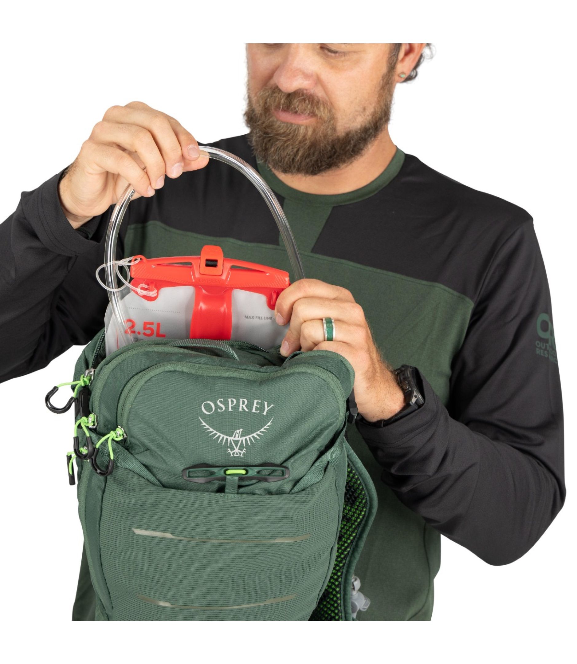 Osprey Raptor 10 - Plecak rowerowy meski | Hardloop