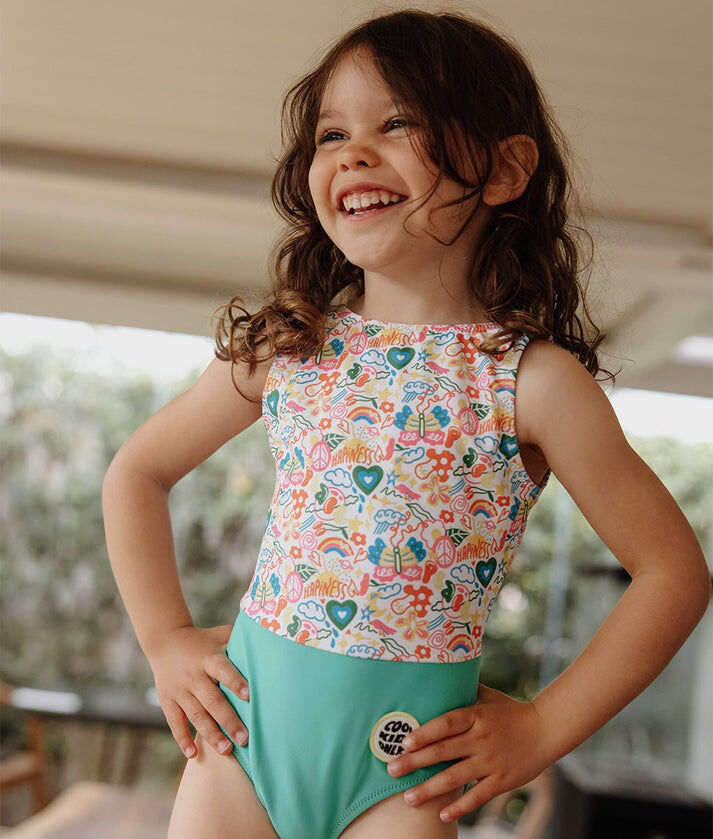 Hello Hossy Happiness Swim - Swimsuit - Kid's | Hardloop