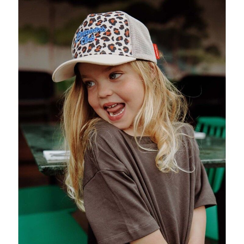 Hello Hossy Leopard Cap - Dětská kšiltovka | Hardloop