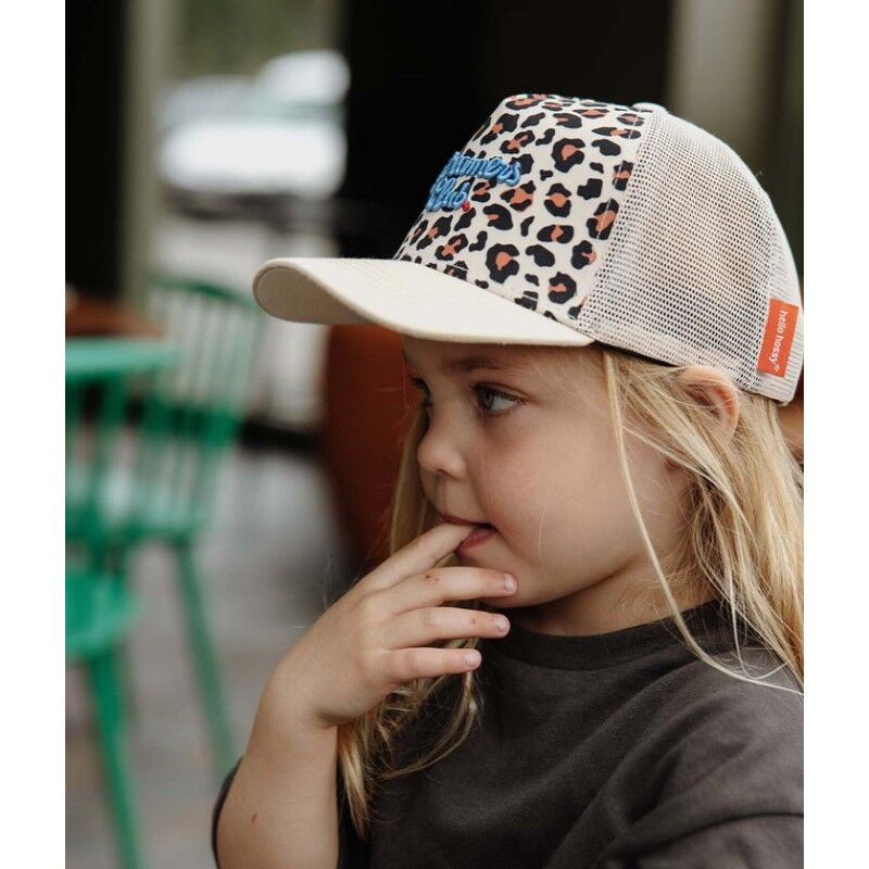 Hello Hossy Leopard Cap - Dětská kšiltovka | Hardloop