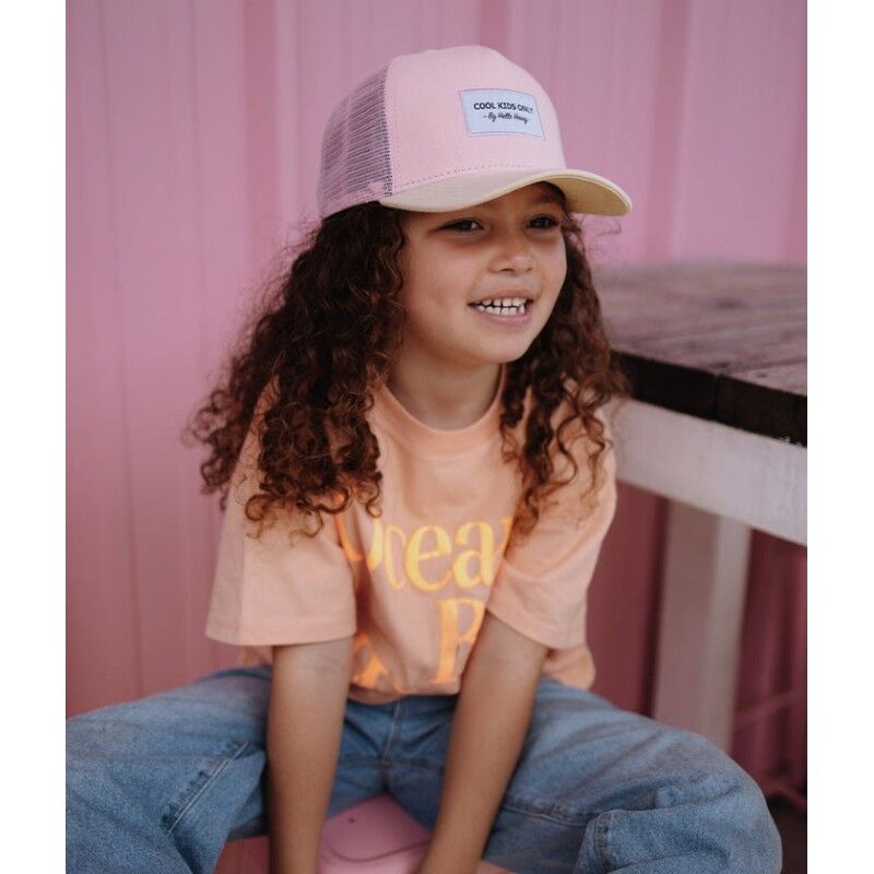 Hello Hossy Mini Powder Pink Cap - Cappellino - Bambino | Hardloop