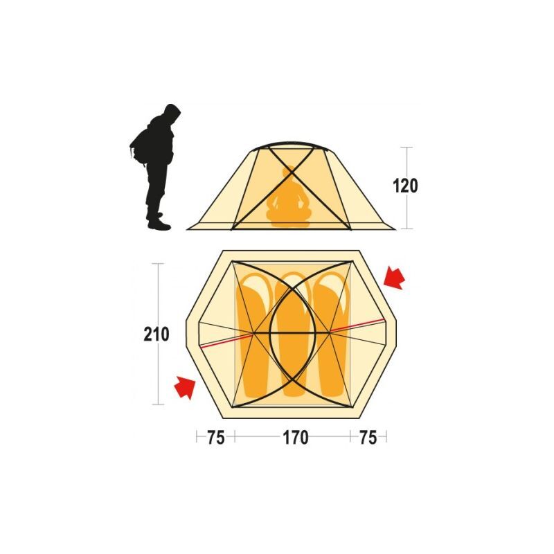 Ferrino - Svalbard 3.0 - Tenda da campeggio