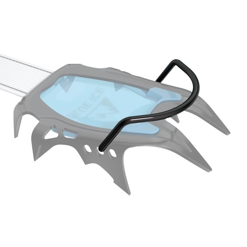 Crampones Blue Ice Harfang Con ABS – Los Más Ligeros (377g), Talla única 35-46, Para Esquí Y Montañismo