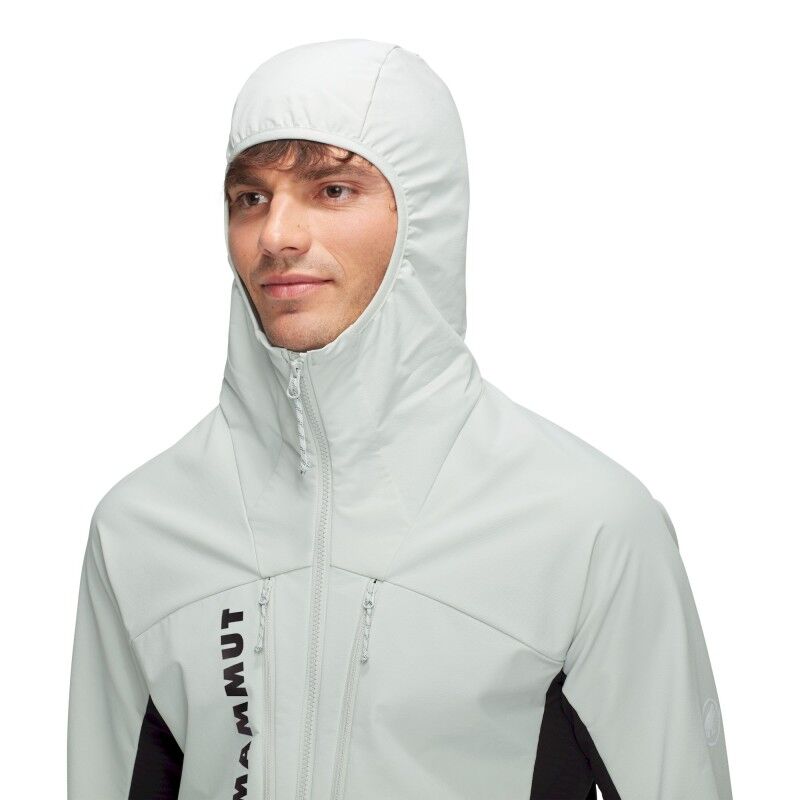 Mammut Aenergy SO Hybrid Hooded Jacket - Softshelltakki - Miehet