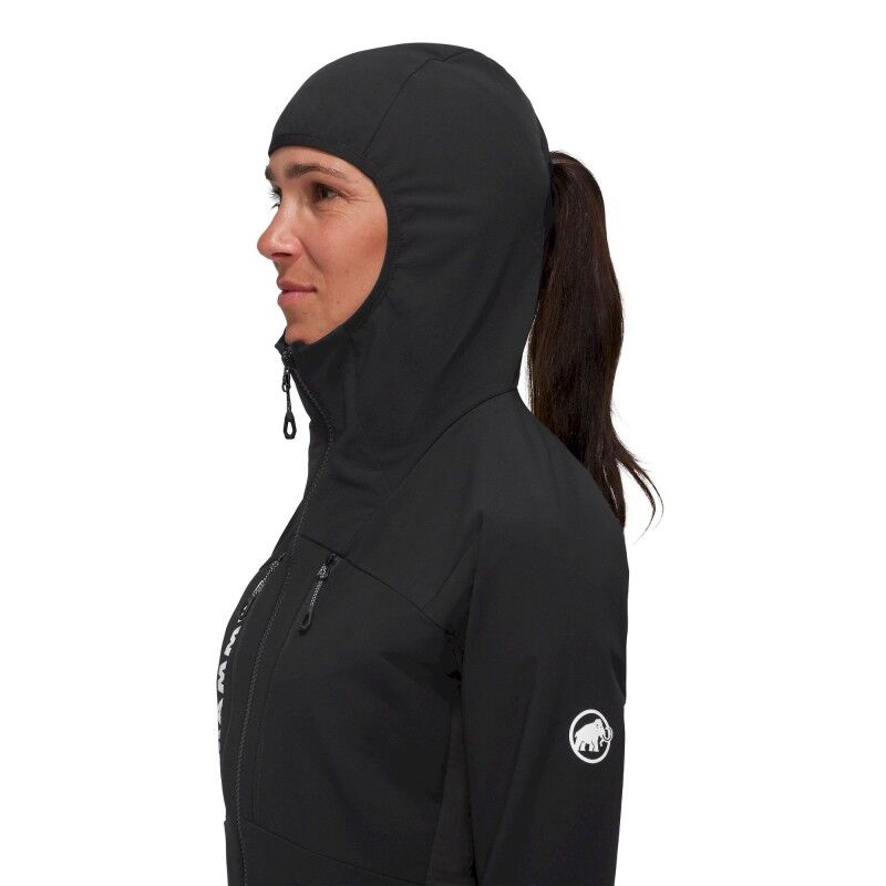 Mammut Aenergy SO Hybrid Hooded Jacket - Chaqueta softshell - Mujer